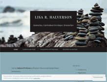 Tablet Screenshot of lisahalverson.com